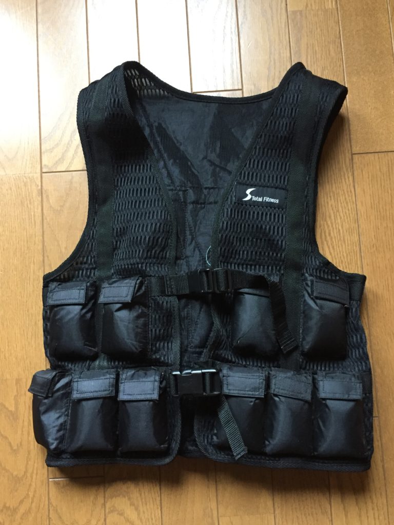 ８キロのベストを着て１２キロ走