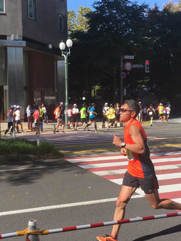 札幌マラソン出場