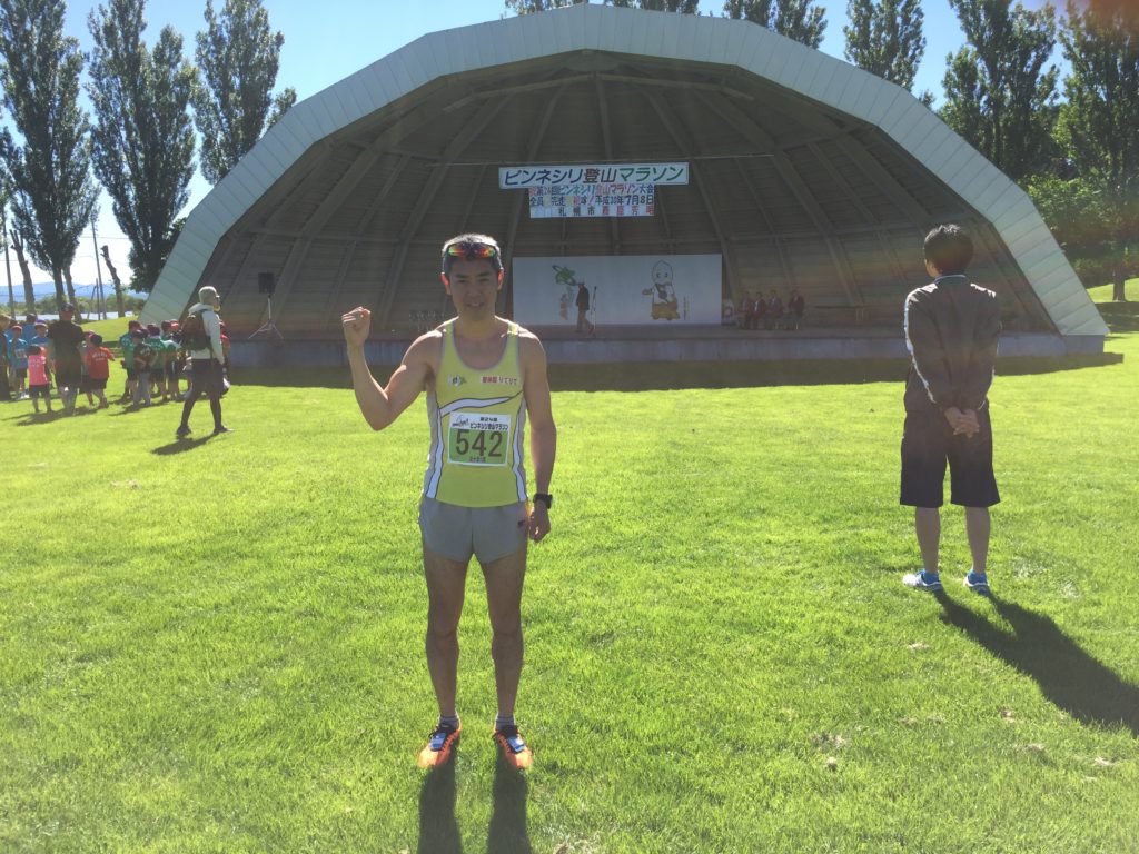 ピンネシリ登山マラソン出場