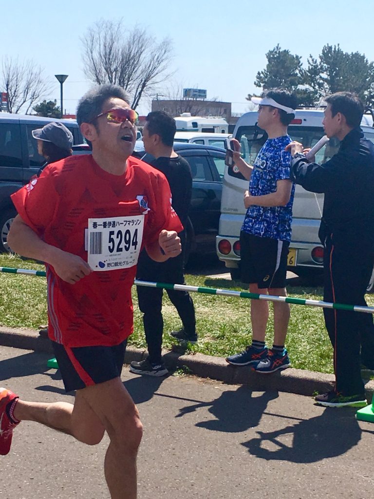 平成最終戦　伊達ハーフマラソン出場