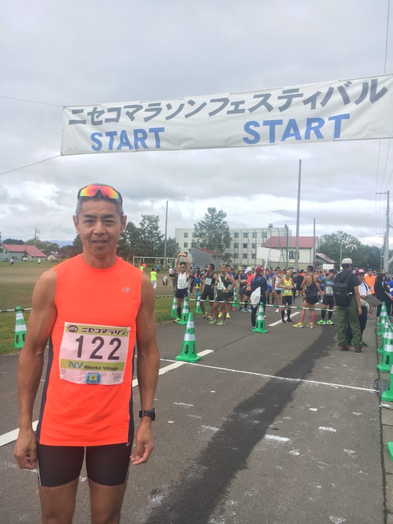 ニセコマラソン フェスティバル初参戦