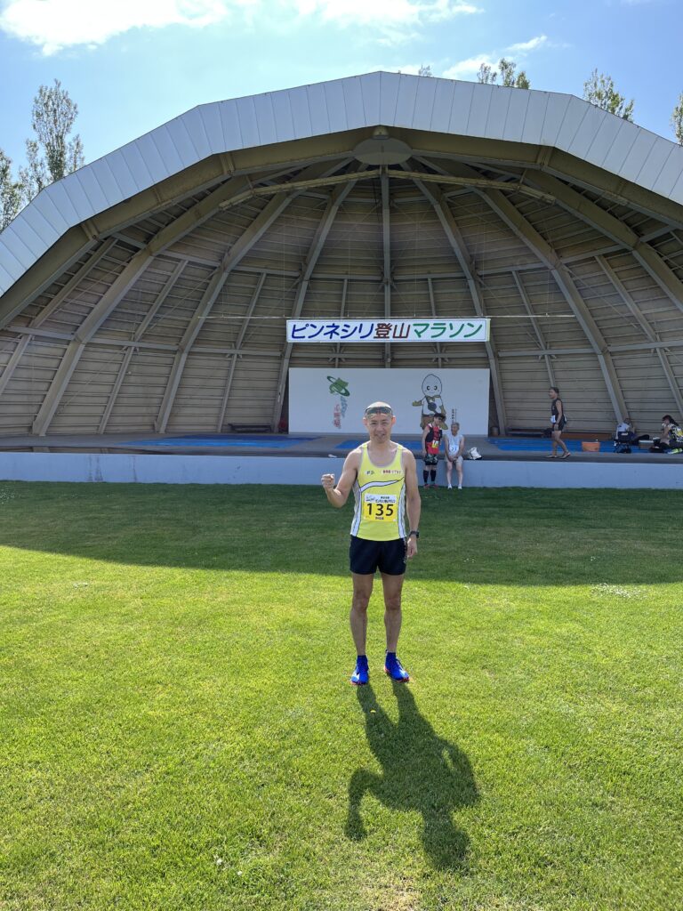 ２０２３年ピンネシリ登山マラソン３０kmの部出場