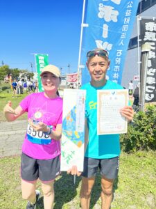 2023年石狩サーモンマラソンに出場