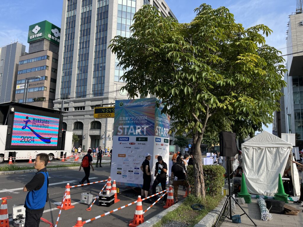 北海道マラソン２０２４に出場