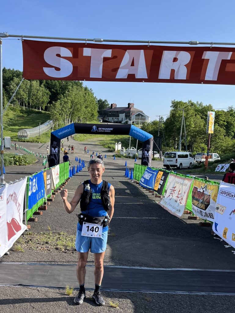 SAPPOROテイネトレイル2025スーパーロングに出場
